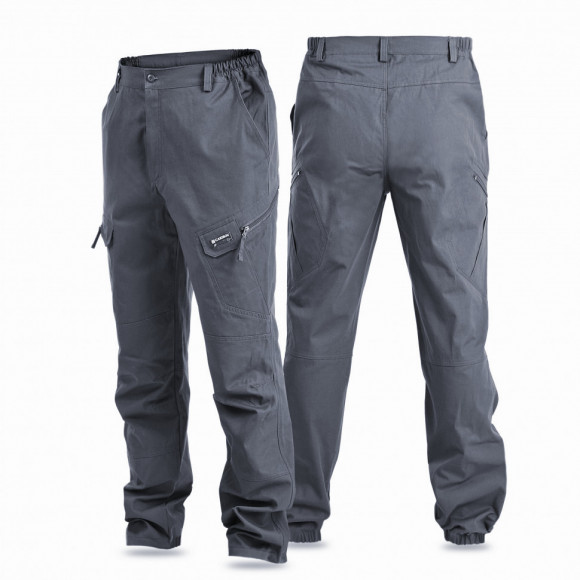 Брюки Caribou B202  ткань хлопок  цвет серый