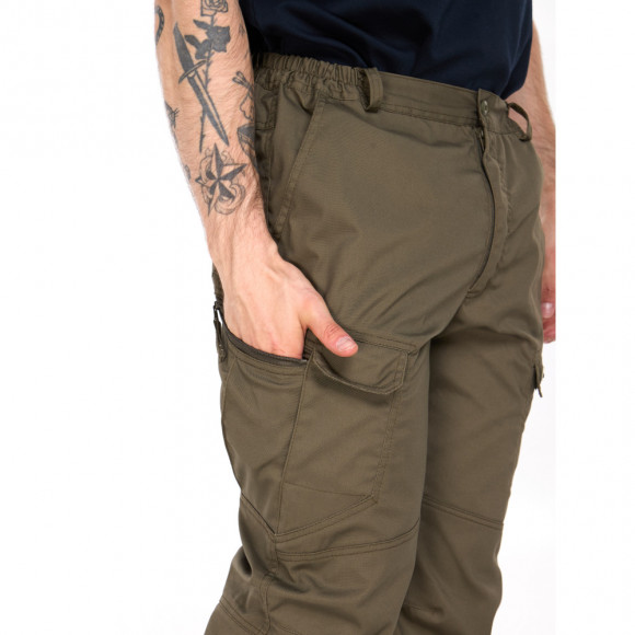 Брюки Caribou B202  ткань хлопок  цвет серый