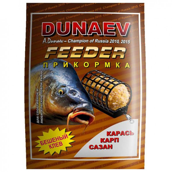Прикорм Dunaev Classic Фидер Карп 900г
