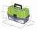 Ящик для снастей Nisus Tackle Box трехполочный зеленый
