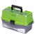 Ящик для снастей Nisus Tackle Box трехполочный зеленый