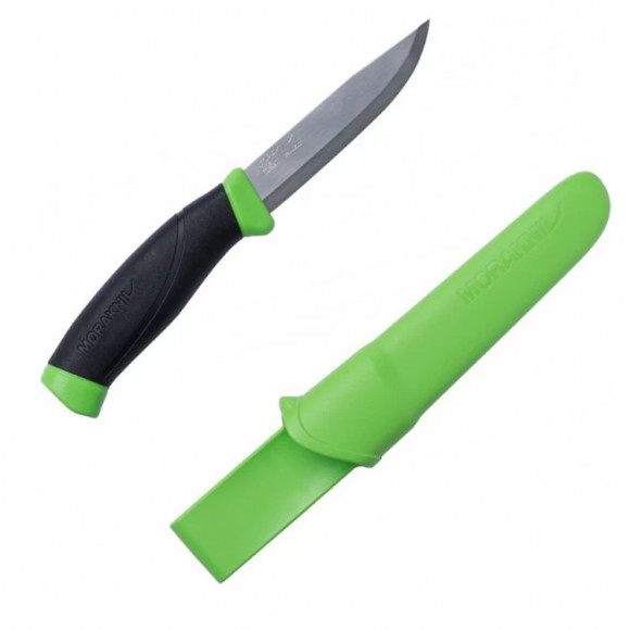 Нож универсальный Mora Companion нержавеющая сталь Sandvik 12C27 GREEN