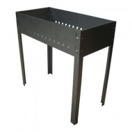 Мангал стационарный, сталь 1мм Мангал стационарный, сталь 1мм