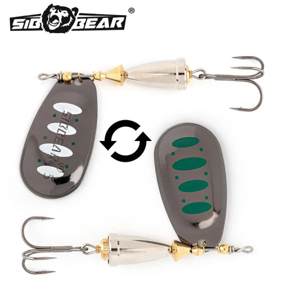 Блесна вращающаяся SibBear Commeto APE №4 10г 