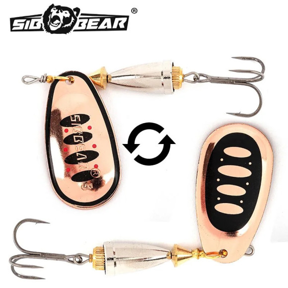 Блесна вращающаяся SibBear Commeto APE №4 10г 