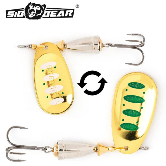 Блесна вращающаяся SibBear Commeto APE №4 10г 