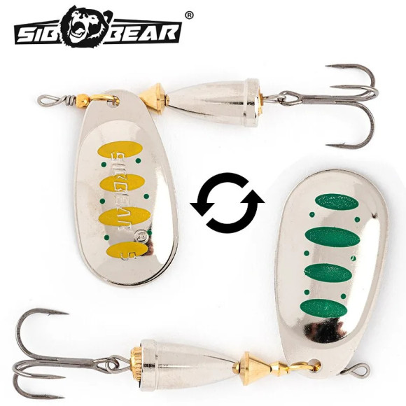 Блесна вращающаяся SibBear Commeto APE №4 10г 