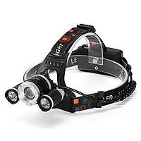 Фонарь SibRay NK-3TPS zoom налобный