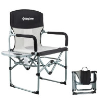 Кресло складное KingCamp Portable Director 3824 цвет Серый/Черный