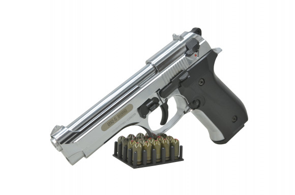 Пистолет сигнальный Beretta B92-S Kurs к.5.5мм (патрон 10ТК) хром