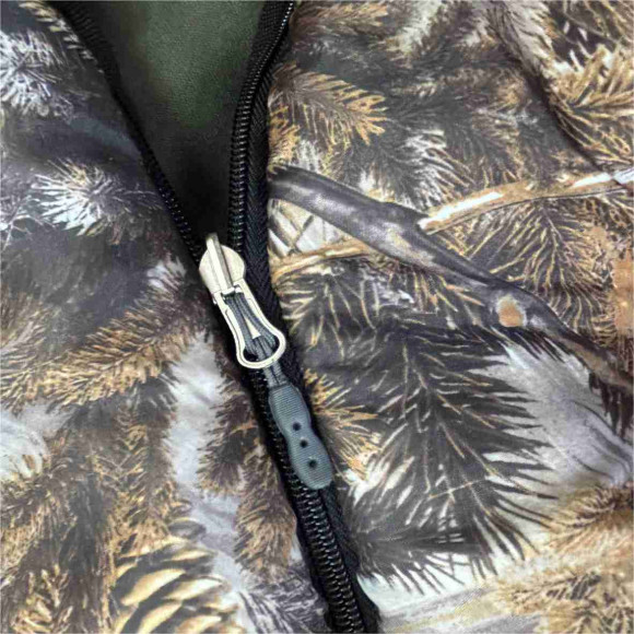 Спальный мешок Русская охота ПОБЕДА, камуфляж (220х85, -23С)