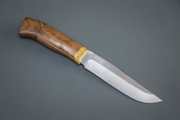 Нож ИП Семин Путник из нержавеющей стали 65х13 рукоять литье, ценные породы дерева Нож ИП Семин Путник из нержавеющей стали 65х13 рукоять литье, ценные породы дерева