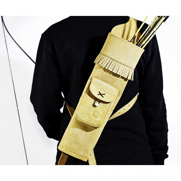 Колчан заспинный из замши Колчан заспинный из замши