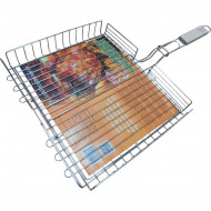 Решетка-гриль для курицы, нержавеющая сталь Решетка-гриль для курицы, нержавеющая сталь