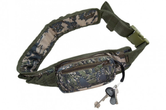 Патронташ открытый с подсумком 12/16/20 калибр Holster (191341200) оксфорд