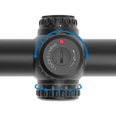 Прицел оптический Mewlite 2-12х50 SFP сетка Крест подсветка 30мм IP67  6000Дж.