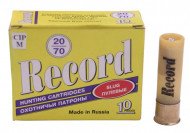 Патрон Рекорд 20/70 пуля Стрела
