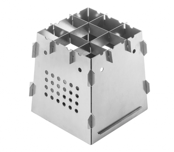 Печь-щепочница складная походная Helios T-HS-PM-02