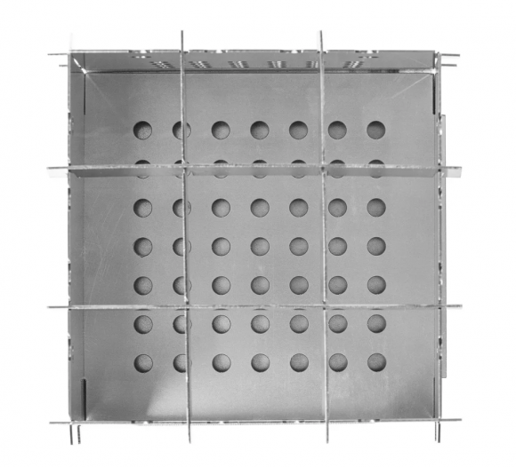 Печь-щепочница складная походная Helios T-HS-PM-02