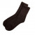 Носки из 100% шерсти производства Монголия цвет Шоколадный