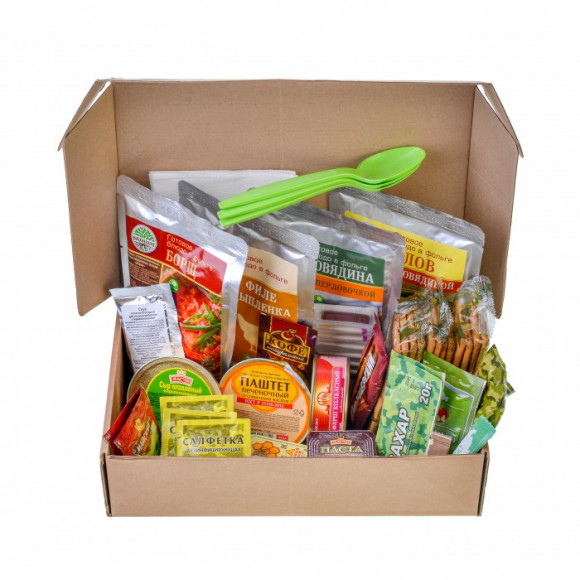 Сухой паек "Набор рыбака" Армейские будни (Суточный увеличенный)