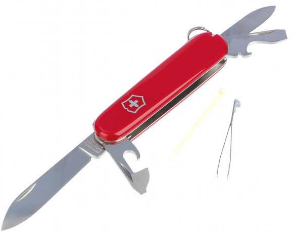 Нож Victorinox Recruit 0.2503 Red 10 функций Нож Victorinox Recruit 0.2503 Red 10 функций