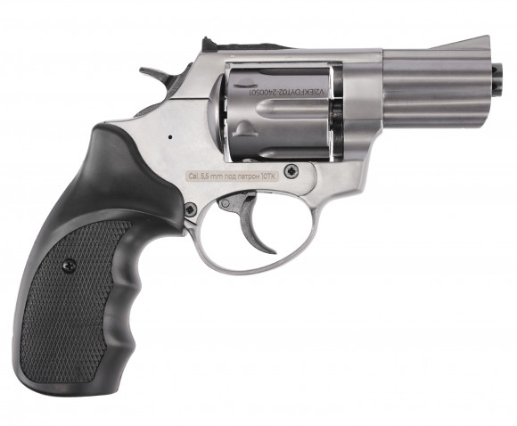 Револьвер сигнальный Kurs Taurus-S к.5.5мм (патрон 10ТК) фумо