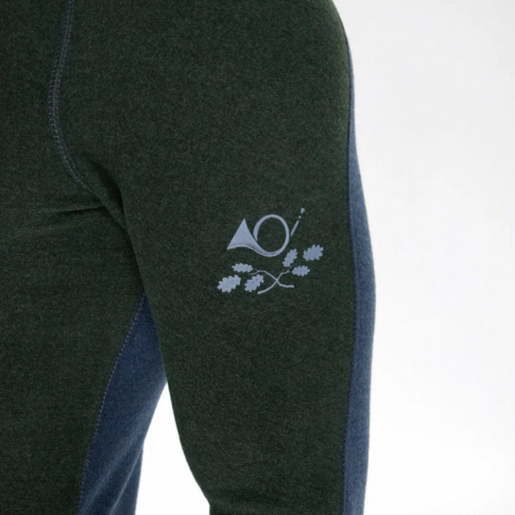 Комплект термобелья Русская охота Актив (тёмно-зеленый / серый)