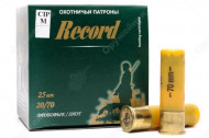 Патрон Рекорд 20/70 дробь