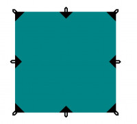 Тент BTrace 3x3/3x5/4x6 (зеленый)