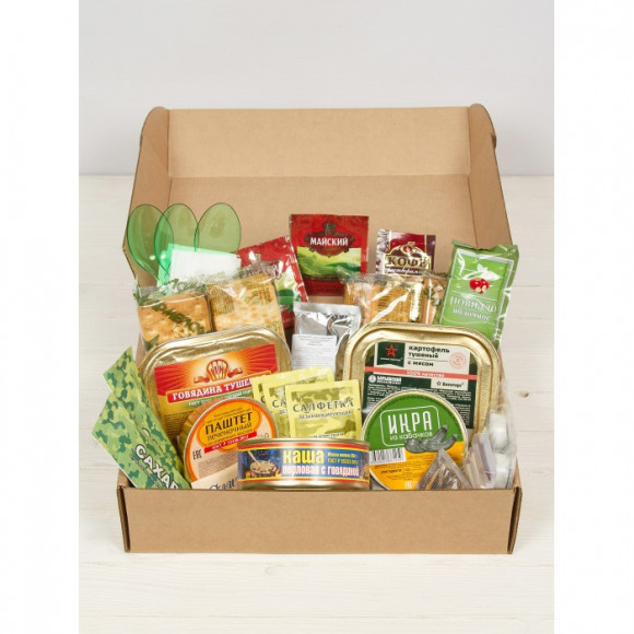 Сухой паёк "Турист" ИРП Армейские Будни (Суточный) Сухой паёк "Турист" ИРП Армейские Будни (Суточный)