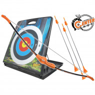 Лук детский классический, набор (лук, кейс, стрелы) Centershot, длина 133 см, усилие 10.5 кг. Лук детский классический, набор (лук, кейс, стрелы) Centershot, длина 133 см, усилие 10.5 кг.