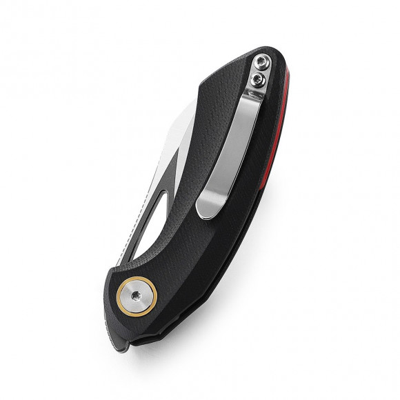 Нож складной Bestech Bihai сталь 14C28N рукоять G10 чёрная