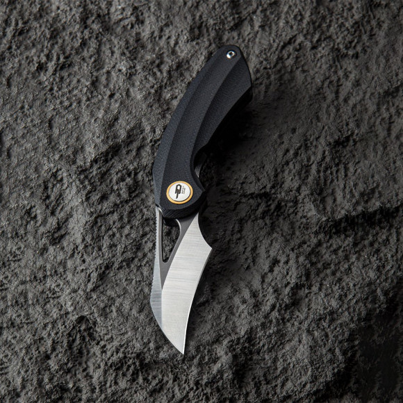Нож складной Bestech Bihai сталь 14C28N рукоять G10 чёрная
