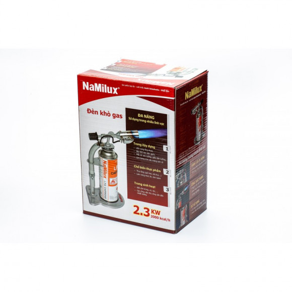 Горелка газовая NaMilux NA-191SP с подставкой и регулятором