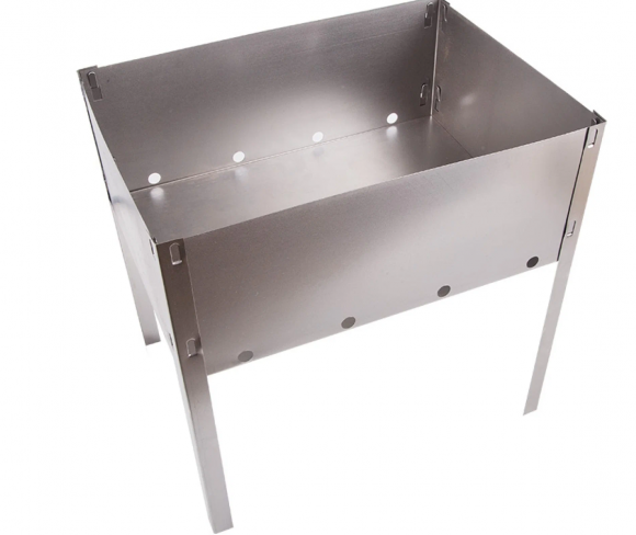 Мангал походный 350х250х350мм сталь 0,4мм Мангал походный 350х250х350мм сталь 0,4мм