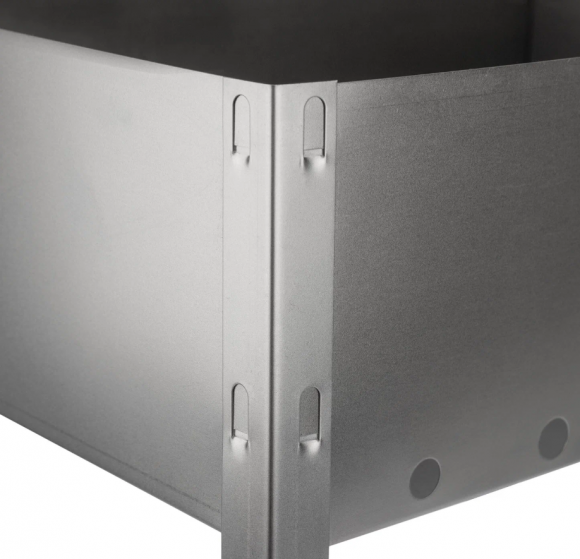 Мангал походный 350х250х350мм сталь 0,4мм Мангал походный 350х250х350мм сталь 0,4мм