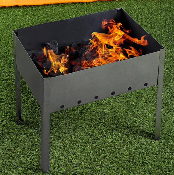 Мангал походный 350х250х350мм сталь 0,4мм Мангал походный 350х250х350мм сталь 0,4мм