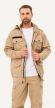 Костюм летний Huntsman Крафт ткань Cotton цвет песок Костюм летний Huntsman Крафт ткань Cotton цвет песок
