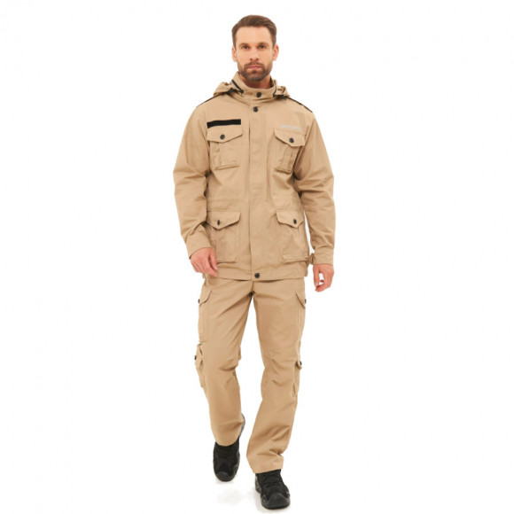 Костюм летний Huntsman Крафт ткань Cotton цвет песок