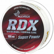 Леска AllVega RDX универсальная 100м прозрачная Леска AllVega RDX универсальная 100м прозрачная