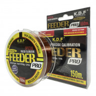 Леска флюорокарбоновая KDF Feeder PRO 150м