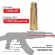 Патрон лазерный Remington 7.62х39 (холодная пристрелка) Патрон лазерный Remington 7.62х39 (холодная пристрелка)
