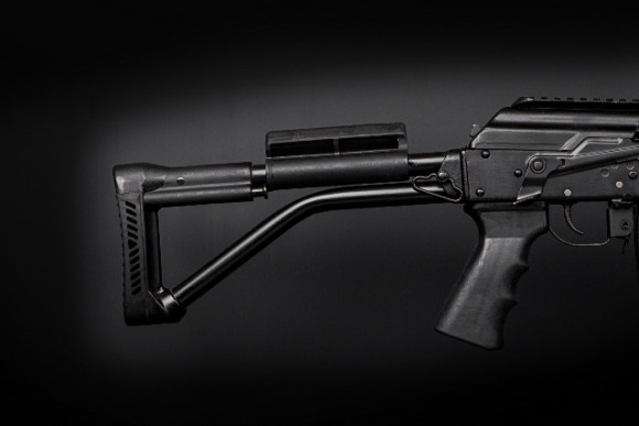 Карабин охотничий ВПО-222-01 к.9,6*53 Lancaster (пластиковый стационарный приклад, L=520 мм)