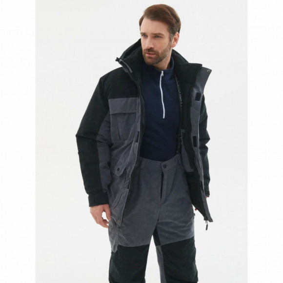 Костюм зимний Huntsman Канада ткань Финляндия цвет Серый/Черный