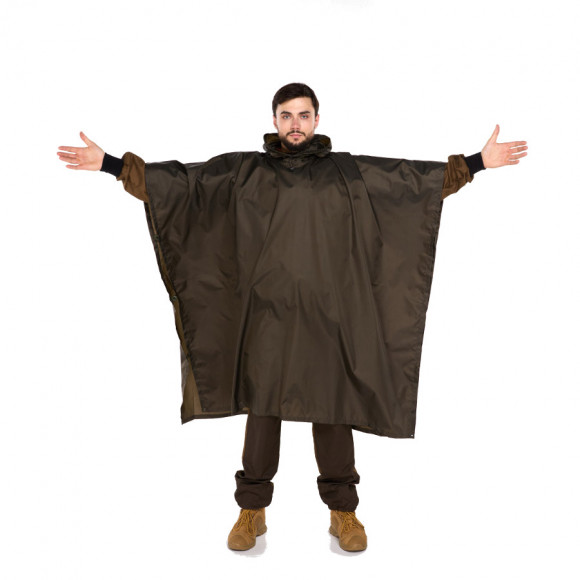 Пончо-дождевик Русская охота, хаки Пончо-дождевик Русская охота, хаки